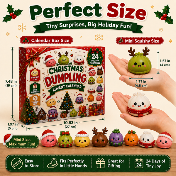24 Days of Squishy Christmas Surprises