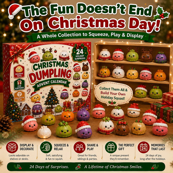 24 Days of Squishy Christmas Surprises