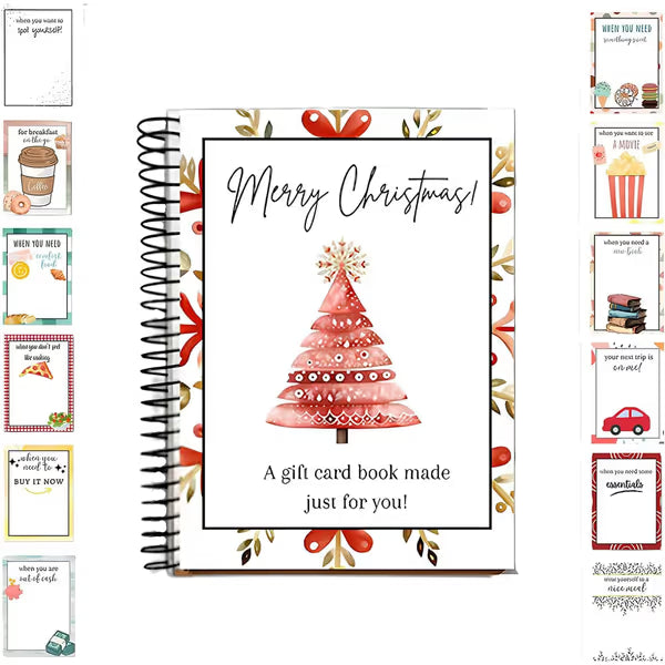 🎁Christmas Gift Card Book-T