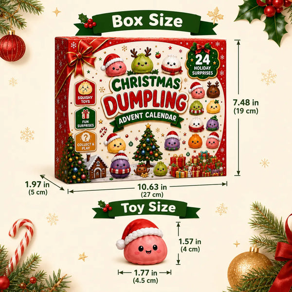 24 Days of Squishy Christmas Surprises