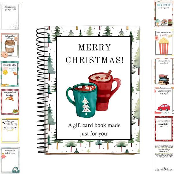 🎁Christmas Gift Card Book-T