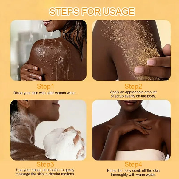Turmeric Nourishing Body Scrub - 5pcs(280g)