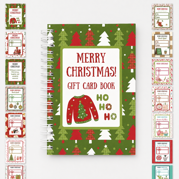 🎁Christmas Gift Card Book-T