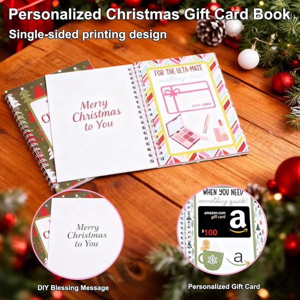 🎁Christmas Gift Card Book-T