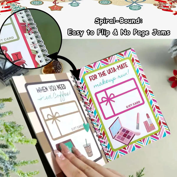 🎁Christmas Gift Card Book-T