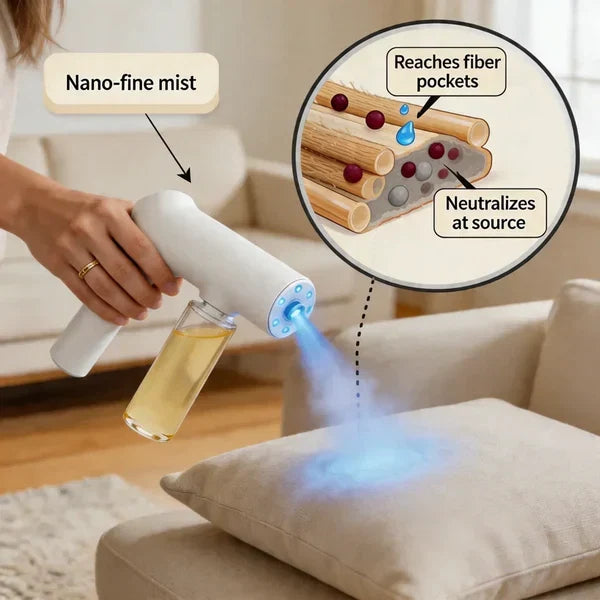 ✨ 🏠Whole-Home Odor Eliminator Spray Gun – Make Your Home Smell Clean Again